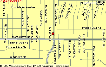 2641 San Mateo Boulevard NE Location
